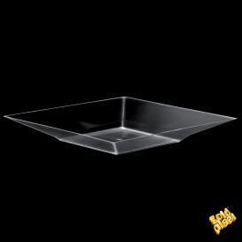 Tasting Plastic Bowl PS "Pagoda" Clear 1750ml (72 Units)