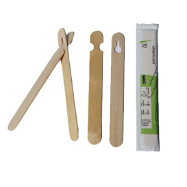 Wooden Serving Tong Double 15cm (100 Units)  