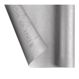 Paper Tablecloth Roll Silver 1,2x7m  (1 Unit)