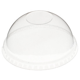 Plastic Dome Lid PET Closed 270ml Ø9,3cm (100 Units)  