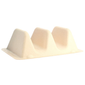 Sugarcane Taco Holder 18x11x5cm (75 Units)  