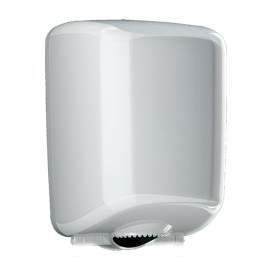 Plastic Paper Dispenser ABS Center Pull White  (1 Unit)