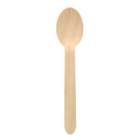 Wooden Spoon Wrapped 16cm (500 pcs)