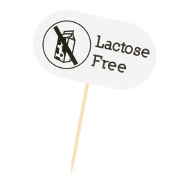 Lactose Free Food Marker 8 cm (100 Units)  