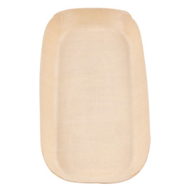 Wood Backing Tray Rectangular 14,5x7x1,3 cm (50 Units) 