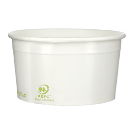 Paper Ice Cream Container Eco-Friendly 175ml (50 Units) 