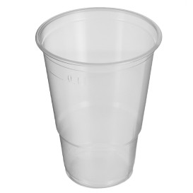 Plastic Cup PP Clear 520ml Ø8,3cm (800 Units)