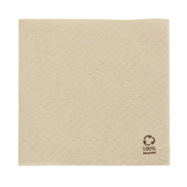 Paper Napkin Eco-Friendly Embossed  30x30cm 1 Layer (100 Units)