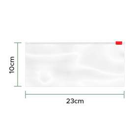 Plastic Bag Slider Zipper G250 23x10cm (50 Units) 