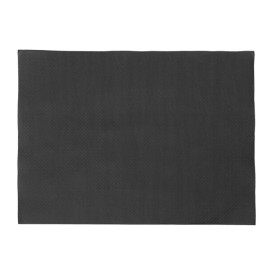 Placemat of Paper in Black 30x40cm 40g/m² (500 Units)