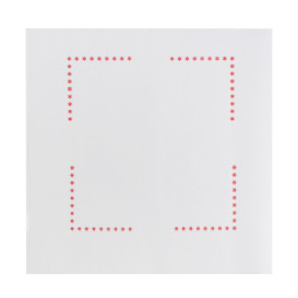 Paper Napkin Sulphite Flat White 20x20cm (750 Units)