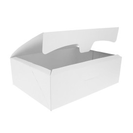 Paper Bakery Box White 20,4x15,8x6cm 1Kg (20 Units)