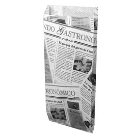 Paper Baguette Bag Times 12+2x26cm (2.000 Units)