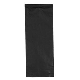Paper Cutlery Envelopes with Napkin Black 11x25cm (100 Units)