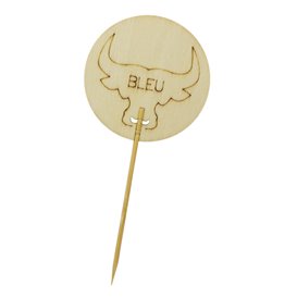 Bamboo Cooking Stick “Blue” 9cm (1200 Units)